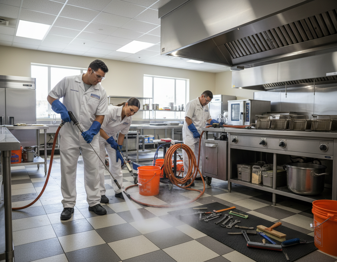Grease Cleaning Pros in Los Angeles